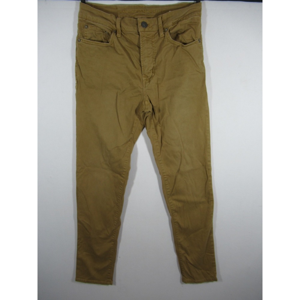 American Eagle Skinny Flex Jeans Men 29x30 Tan